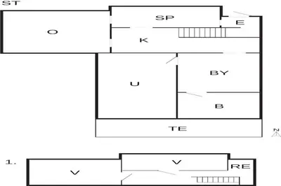 a block diagram of a block diagram of a processor at 6 person holiday home in Thisted-By Traum in Thisted