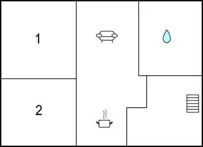 a diagram of the stages of the reaction of two liquids at Beautiful Apartment In Hurup Thy in Heltborg
