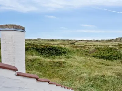 a view of a field from the roof of a house at Holiday Home Werna - 900m from the sea by Interhome in Pandrup