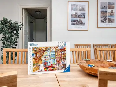a calendar sitting on top of a table at Luxury Beach Retreat - By Traum Ferienwohnungen in Harboør