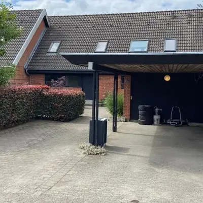 Rækkehus tæt på skov
