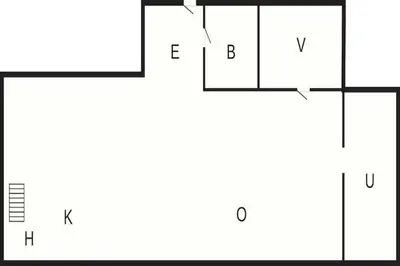 a diagram of a block with the number of electrons at 4 person holiday home in Lemvig in Lemvig
