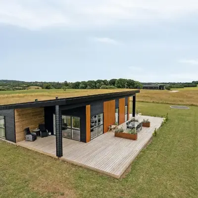 Modern Light House With Terrace Near The Fjord
