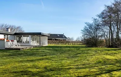 a house with a large yard in front of it at Nice Home In Vinderup With Wifi in Vinderup