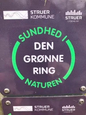a sign that saysauthorized den genome ring in green at Struer Festcenter - Vest Bowl lejlighed 2 Bredgade 62 A in Struer