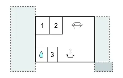 a block diagram of a periodic table with a plant at 3 Bedroom Stunning Home In Spøttrup in Spottrup