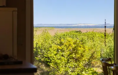 a view of a field from a window at Beautiful Home In Fur With Wifi in Fur