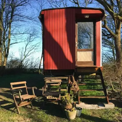 Cozy Wagon House With Views Over The Limfjord