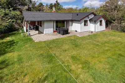 a house with a large yard in front of it at 724-Vestervig-Kanalvej-24 in Tåbel