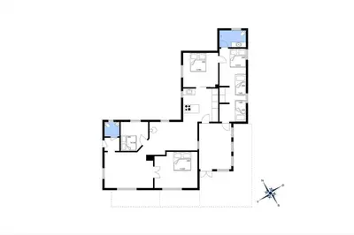 a floor plan of a house at 846-Thisted-Vesterhavsgade-6-A in Thisted