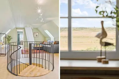 a house with a bird cage in a living room at 193-Vestervig-Vesterhavsvej-36 in Vestervig