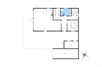 a house on a hillfloor plan at 475-Thisted-Muslingevej-5 in Thisted