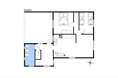a floor plan of a house at 893-Thisted-Vesterhavsgade-148 in Thisted
