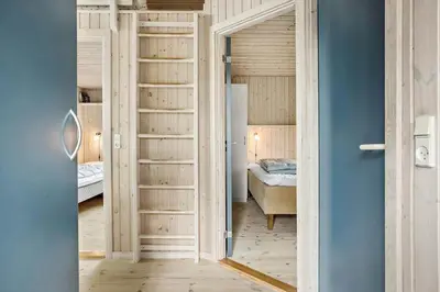 a room with a door leading to a bedroom at 248-Thisted-Molgaardsvej-28 in Thisted