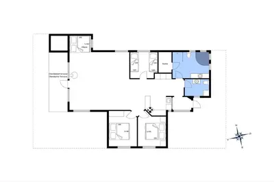 a floor plan of a house at 878-Thisted-Smedevej-15 in Thisted