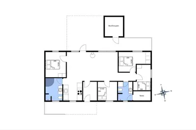 a floor plan of a house at 219-Thisted-Fiskervej-16 in Thisted