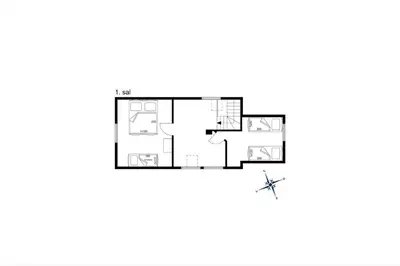 a house on a hillfloor plan at 172-Thisted-Fiskervej-72 in Thisted