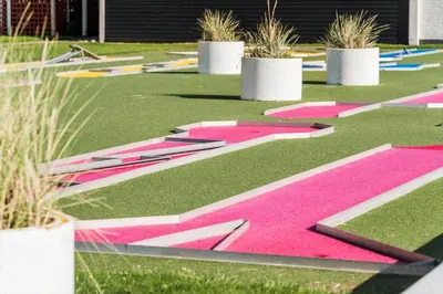 a field with pink and green grass and plants at 266-Vestervig-Havnevej-1-lejl-19 in Vestervig