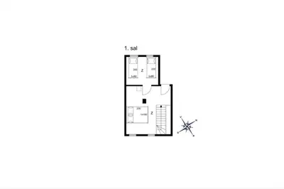 a floor plan of a modern house at 827-Thisted-Orredvej-11 in Thisted
