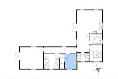 a floor plan of a house at 517-Thisted-Sigvej-10 in Thisted
