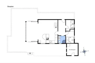 a floor plan of a house at 1332-Thisted-Flyndervej-22 in Thisted