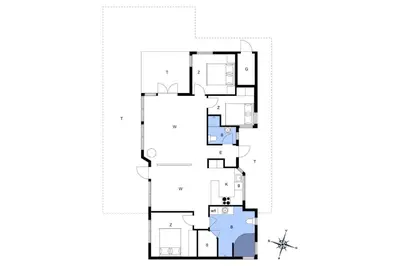 a floor plan of a house at LK537-Lokken-Mievej-20 in Løkken
