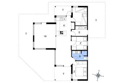 a house for a familyfirst floor plan at LK1280-Lokken-Kettrup-Bjerge-Vej-98 in Løkken