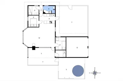 a house with a viewfloor plan at LK1779-Lokken-Lydiavej-2 in Løkken