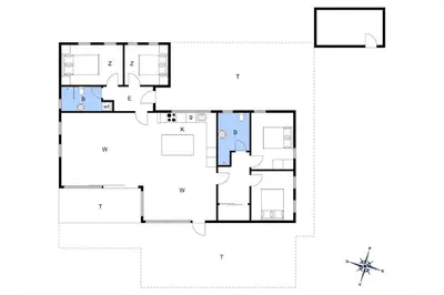 a house for a familyfirst floor plan at LK2116-Lokken-Marthasvej-5-C in Løkken