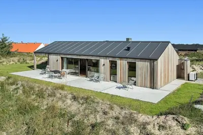 a house with a solarium on the beach at BL1436-Blokhus-Mollevej-13 in Blokhus