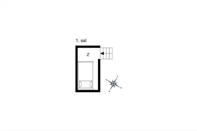 a floor plan of a house with a spider at G522-Lemvig-Vinkelhagevej-22 in Lemvig