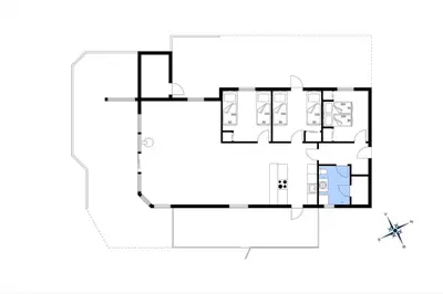 a floor plan of a house at 273-Harboore-Neerlandiavej-146 in Harboør