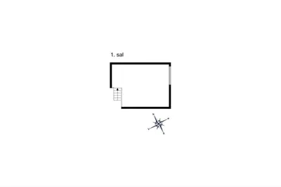 a diagram of a cube with a x in the middle at 375-Harboore-Gloryvej-14-A in Harboør