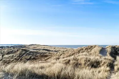 a view of the ocean from the beach at 248-Harboore-Viktoriavej-16 in Harboør