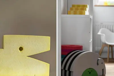 two pictures of a letter z and a room with a chair at 805-Harboore-Vejlby-klit-247 in Harboør