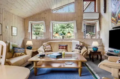 a living room with couches and a coffee table at BL1112-Saltum-Graabakken-26 in Saltum