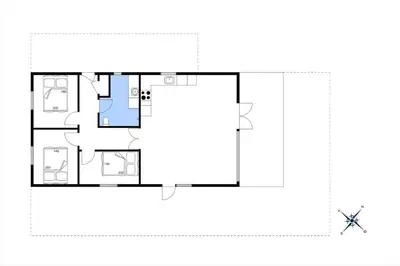 a floor plan of a house at LF13174-Nykobing-mors-Feggesundvej-70 in Nykøbing Mors