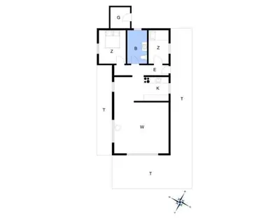 a floor plan of a house at JB356-Frostrup-Horsbakkevej-6 in Frøstrup
