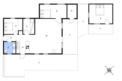 a house for a familyfirst floor plan at JB144-Frostrup-Horsbakkevej-7 in Frøstrup