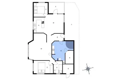 a floor plan of a house at JB705-Frostrup-Svenstibakkevej-82 in Frøstrup