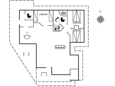 Gallery image of Holiday Home Bruse - 200m from the sea by Interhome in Harboør