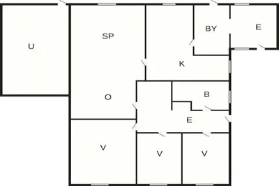 a block diagram of the prototypes of the proposed building at 6 person holiday home in Lemvig in Lemvig