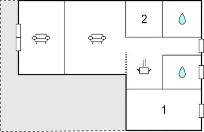 a schematic diagram of the proposed algorithm for detecting the presence of a plant at Nørklit in Frøstrup
