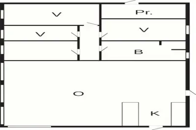a schematic diagram of a cell with three boxes at Secluded Beach Retreat - By Traum Ferienwohnungen in Lihme