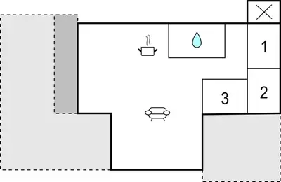 a block diagram of a block diagram of a block diagram at Three-Bedroom Holiday Home In Thisted in Thisted