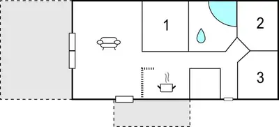 a schematic diagram of the experimental setup at Holiday Home Sommerstedvej Denm in Vinderup