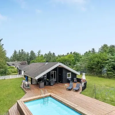 Lovely Home In Saltum With Kitchen
