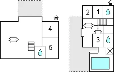 a block diagram of a block diagram of a generator at Lovely Home In Thisted in Thisted