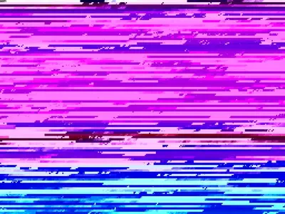 a close up of a pink and blue computer screen at Holiday Home Sharanya - 500m from the sea by Interhome in Blokhus